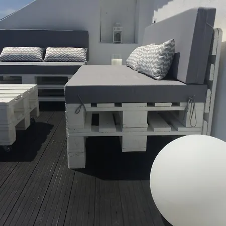 A Terrace On A Topfloor With A View Lejlighed Lisboa