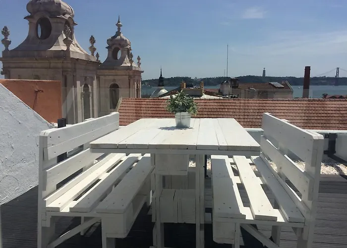 顶楼景观露台 公寓 *